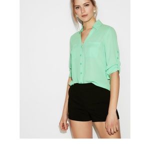 Mint Green Portofino Blouse